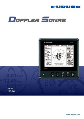 FURUNO DS 60 Doppler Sonar Speed ​​Log สำหรับ 50000 Gt Upper Vessels