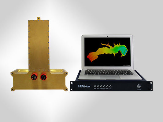 คุณภาพ Roll Stabilization 200W Multi Beam Echo Sounder ความหนาแน่นของลำแสงสูงและอัตราการปิง Miniaturization โรงงาน